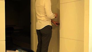 [Uncensored] Intense Sex With Stepdaughter While Her