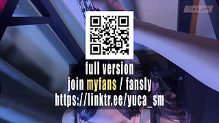 yuca_ Deep Throat Tray Manging Piston Machine