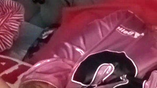 Pink Wet Look with Fisting Toy