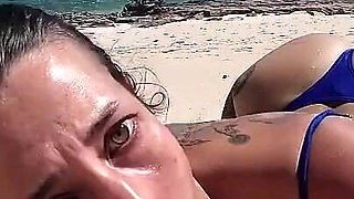 Real Backpacker GF Fucked in Australian Beach Paradise!