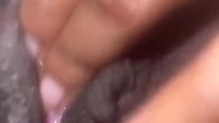 Closeup Rubbing My Big Clit Wet Pussy Moaning Orgasms