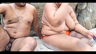 Nudist Beach, I'm Showing Myself off to Everyone