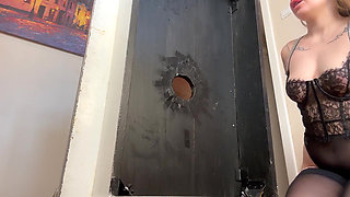 Gloryhole Double Cumshot in Mouth