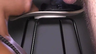 Surprise Rimjob Before She Swallows All My Cum
