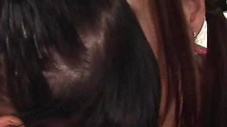 Double Pussies Scene-1_a Pair of Lesbian Schoolgirls Suck a Cock Together and Then Their Pussies