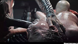 Aliens Gangbang Bukkake - Rissa May