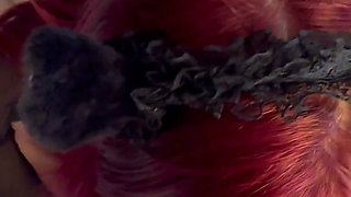 Her Creamy Made My Cock White and Sticky - Goth Couple Sex