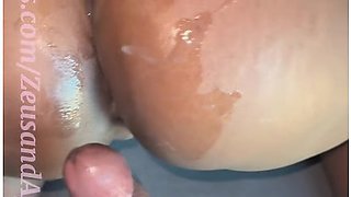 Goddess Aphrodite Teases Zeus With Sexy Shower Play Until She Gets Fucked On The Counter-zeuspov