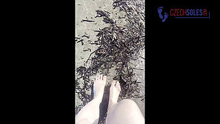 Beach Feet Teasing