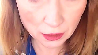 Naughty Nurse Catches You Peeking and Invites You to Fuck Her