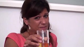 Brunette Smoking Mistress Humiliates Small Dick - Petite Femdom Cigarette Fetish HD