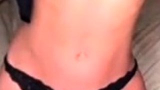 Close up teen foot worship