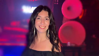 POV Rough Anal and Blowjob in Nightclub Toilet