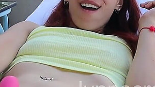 I Was Sm'king in the B4lcony and I Bring My Vibrator to Have a Moment of Self Pleasure and Record It for You