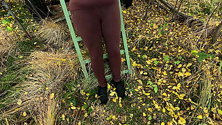 Just banging her tits