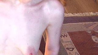 Hard Riding Dildo Masturbation