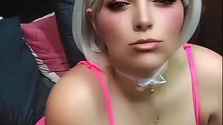 Kawaii Kitty Gets Her Cream