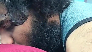 Hot Romance with Ass Kiss and Thighs Lick