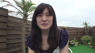 Hairy Japanese chick enjoys hard cock in her tight snatch