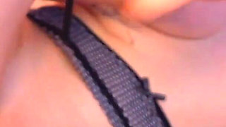 A Dildo Plays with Mia in Bed.