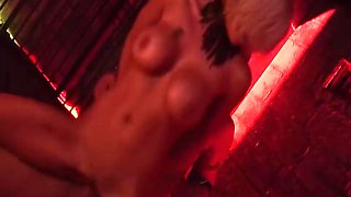 Fuckfest Innumerable Vignette two: Towheaded XXL-breasted COUGAR Penetrating Rigid with Her Sub in a BONDAGE & DISCIPLINE Colon
