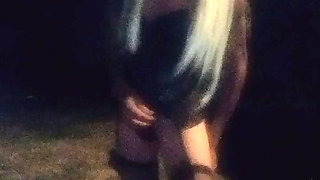 Sissy Stacy outside fun