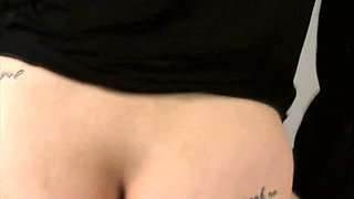 POV Sexy Emo Step-stepsister Caught You Jerking off and Was Fucked Right Away