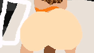 HOT PIXEL ART ANIMATION