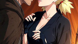 Temari is a slut, she ends up riding a stranger's big cock and getting her pussy wrecked - Anal Sex AI-Generated Content
