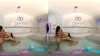 PURITYVR Playful girls Luana and Kelly
