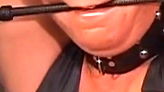 Busty Mature MILF Bound for Clamps and Wax