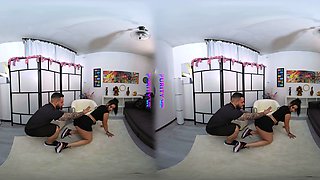 PURITYVR Pussy stretching with Debora Mancini