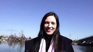 GERMAN SCOUT - First Time Anal Sex for small Tits Cougar