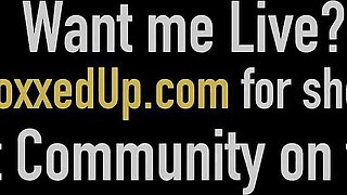 Sexy Sabina Rouge's stockings sex