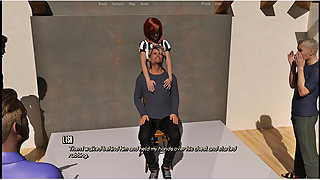 A Life worth Living - gameplay - roleplay - birthday party striptease by hotwife