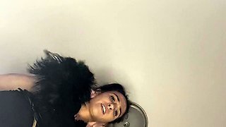 the maid crushes the little slave