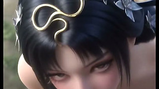 Nymphprince Ai Queen of Cock Suckers. 3D-cgi Stylized