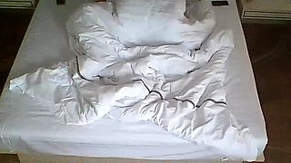 Horny amateur couple close up anal on webcam