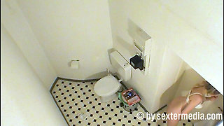 Amateur Phone Sex on the Doctor's Toilet