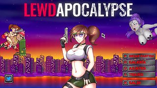 Big boobed parody of Resident Evil 3