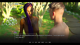 Taboo University - Big Titty Emo College Girl Gets Conforted by Busty Black Girl with Tattoos