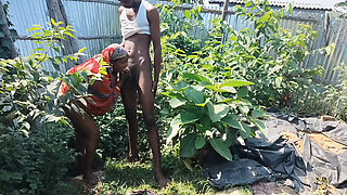 My desi wife jungle mein fucking sex doggy style