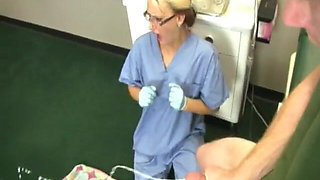 Horny Nurse Gets Wet by Young Patient