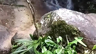 On a Walk to the River - Masturbation and Outdoor Urination