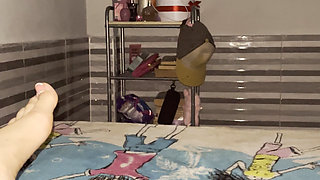 Desperate for Cock, She Has to Masturbate