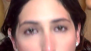Jasmica, a Beautiful Latina with a Big Ass, Gives Her Boss Oral Sex, Creampie and a Footjob