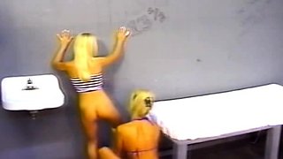 Innocent Busty blonde fingering and toying pussy