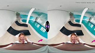 Nasty Holly Molly seduces stranger at luxury motel pool - teenmegaworld