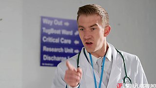 Danny D's Office Seduction Sparks a Slim European Fantasy