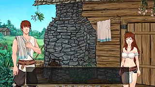 Camp Pinewood visual novel featuring Naruto hentai and more anime action